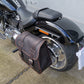 Zeus Orange Seitenkoffer + Halter XL passend für Softail ab 2018 bis Heute