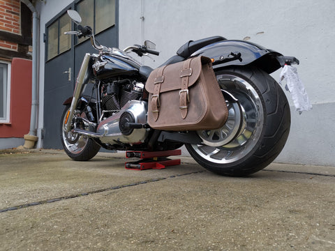 Zeus Braun Seitenkoffer universell 25 L