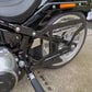Zeus Orange Seitenkoffer + Halter XL passend für Softail ab 2018 bis Heute