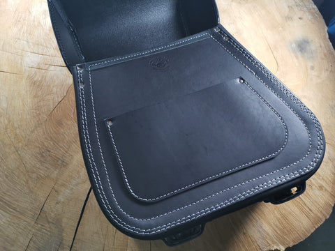 Herkules Skull Silver + Halter XL passend für Softail von 1992 bis 2017