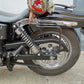 Zeus Orange Seitentasche + Halter passend für Dyna Street Bob von 1996 bis 2017