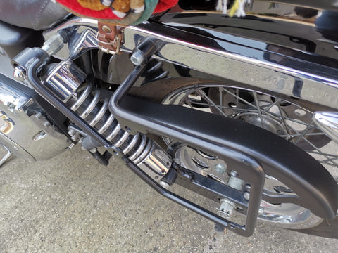 Satteltaschenhalter XL Links passend für Harley-Davidson Dyna Street Bob von 1996 bis 2017
