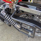 The Big Schwarz Seitenkoffer + Halter passend für Dyna Street Bob von 1996 bis 2017