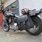 Zeus Orange Seitentasche + Halter passend für Dyna Street Bob von 1996 bis 2017