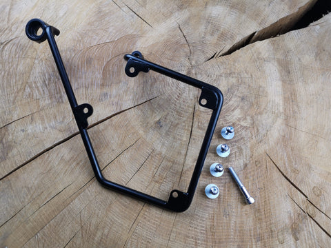 Satteltaschenhalter XL Links passend für Harley-Davidson Dyna Street Bob von 1996 bis 2017