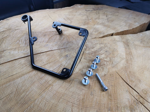 Satteltaschenhalter XL Links passend für Harley-Davidson Dyna Street Bob von 1996 bis 2017