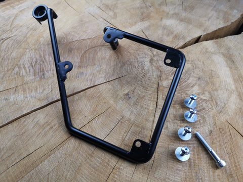 Satteltaschenhalter XL Links passend für Harley-Davidson Dyna Street Bob von 1996 bis 2017