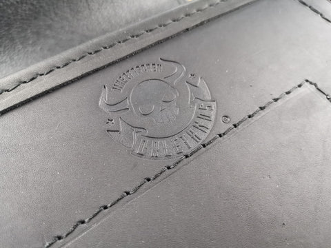 Diva Schwarz Seitentasche passend für Harley-Davidson Sportster
