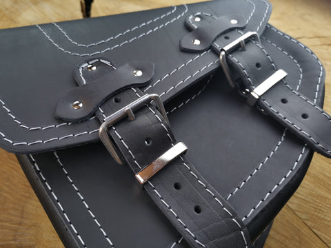 Bullet Silver Edition Schwingentasche passend für Harley-Davidson Softail