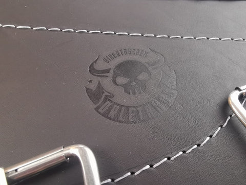 Bullet Silver Edition Schwingentasche passend für Harley-Davidson Softail