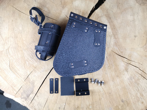 Road Stern Black + Halter passend für Sportster Schwingentaschen
