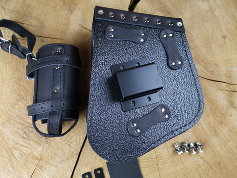 Road Stern Black + Halter passend für Sportster Schwingentaschen