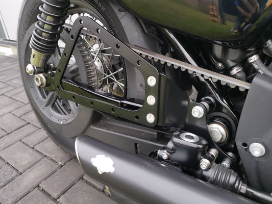 Seitentaschenhalter passend für Harley Davidson Sportster ab 2004 rechte Seite MIT ABS