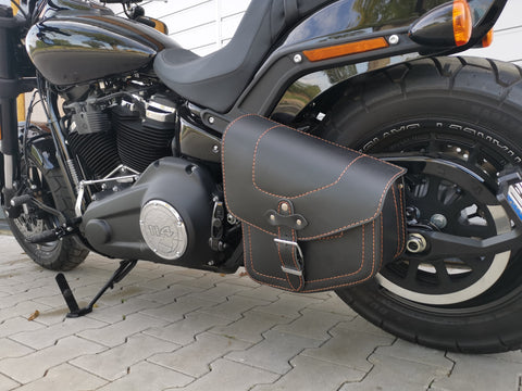 Odin Kupfer Schwingentasche passend für Harley-Davidson Softail