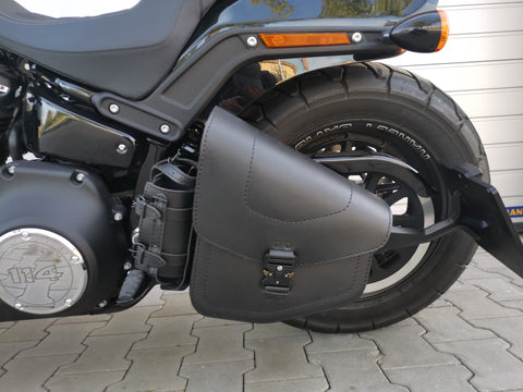 Odin Blackline Schwingentasche passend für Harley-Davidson Softail