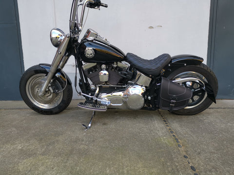 ODIN SILVER Schwingentasche passend für Harley-Davidson Softail