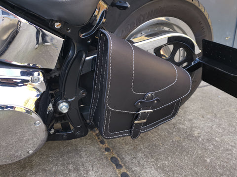 ODIN SILVER Schwingentasche passend für Harley-Davidson Softail