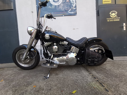 Bullet Silver Edition Schwingentasche passend für Harley-Davidson Softail