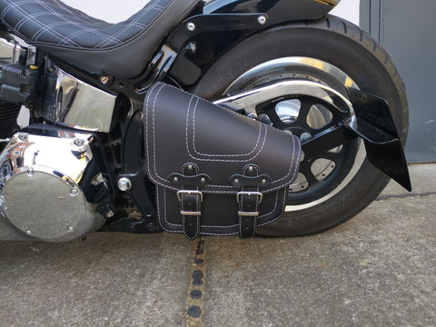 Bullet Silver Edition Schwingentasche passend für Harley-Davidson Softail