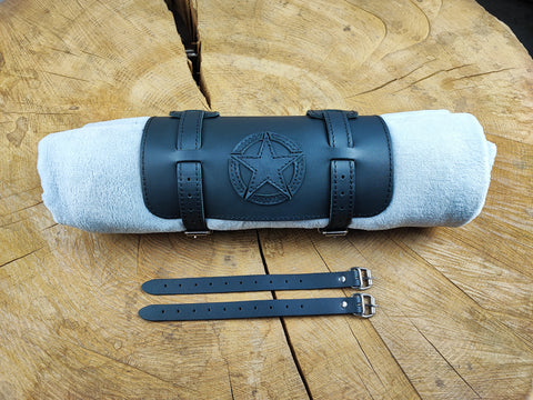 Deckenrolle Stern schwarz