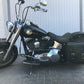 Zeus Schwarz + Halter XL passend für Softail von 1992 bis 2017