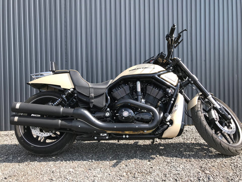 Muscle Schwarz Seitentasche Rechts passend für Harley-Davidson VROD Modelle