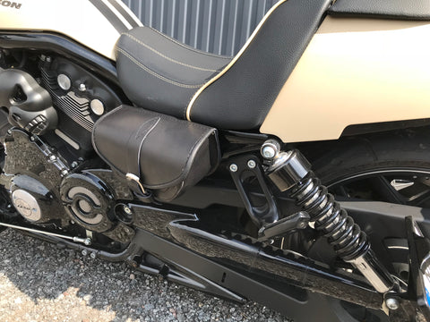 Muscle Schwarz Links passend für Harley-Davidson VROD Modelle