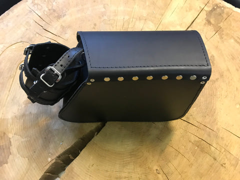 Dyna Clean Schwarz + Halter passend für Street Bob Schwingentaschen