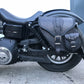 Dynamite Schwarz Links Seitentasche passend für Harley-Davidson Street Bob bis 2017