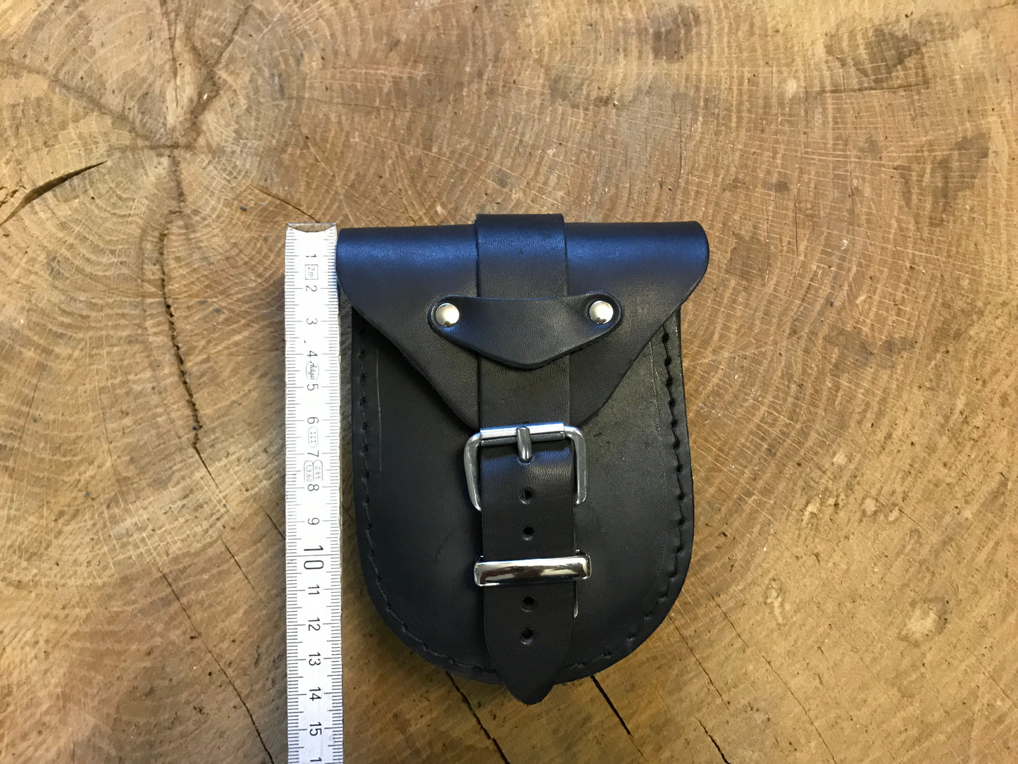 Gürteltasche / Zigarettenetui in schwarz