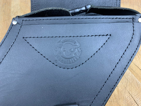 Adonis Schwarz Seitentaschen Set passend für Harley-Davidson Dyna 1996-2017 und Sportster ab 2004-2020