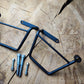 Seitentaschenhalter Set für das KlickFix-System passend für Harley Davidson Sportster XL/XLM/XLN Bj. 1994-2004 linke und rechte Seite