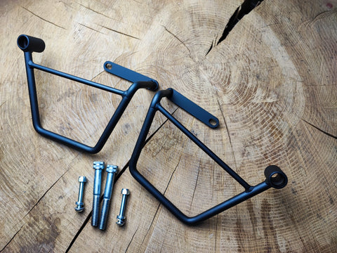 Seitentaschenhalter Set für das KlickFix-System passend für Harley Davidson Sportster XL/XLM/XLN Bj. 1994-2004 linke und rechte Seite