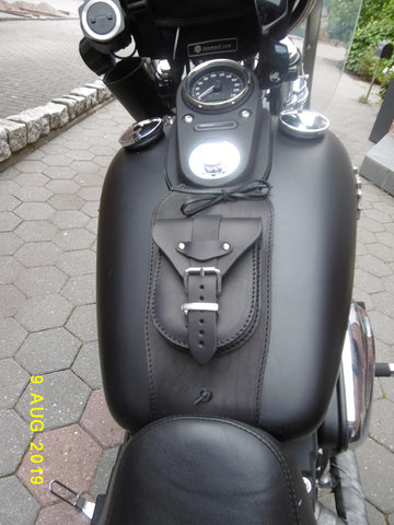 Tankpad schwarz passend für Harley-Davidson Heritage mit V Dashboard