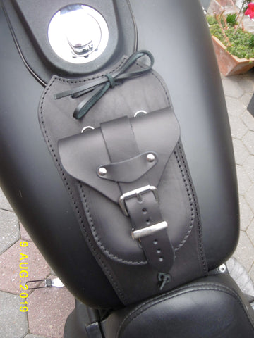 Tankpad schwarz passend für Harley-Davidson Heritage mit V Dashboard