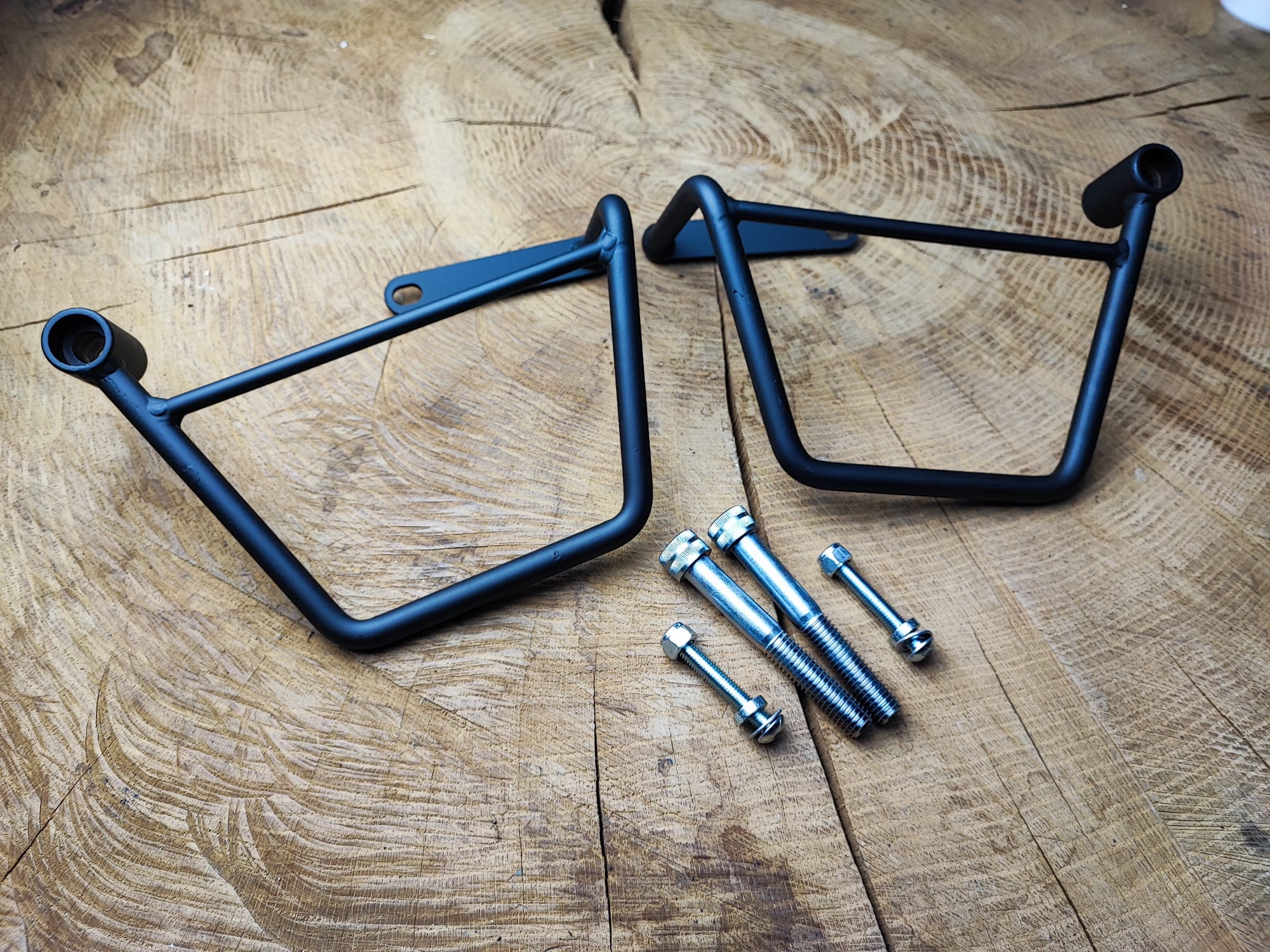 Seitentaschenhalter Set für das KlickFix-System passend für Harley Davidson Sportster XL/XLM/XLN Bj. 1994-2004 linke und rechte Seite