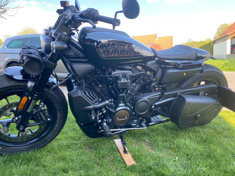 KING GOLD Schwingentasche passend für Harley-Davidson Sportster S ab 2021