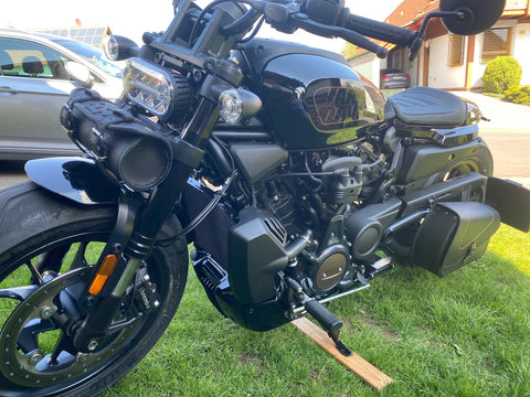 KING GOLD Schwingentasche passend für Harley-Davidson Sportster S ab 2021